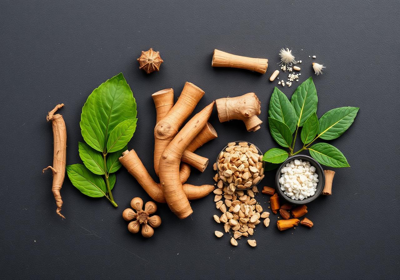 Natural herbal ingredients used in Alpha Rock Supplement for ED